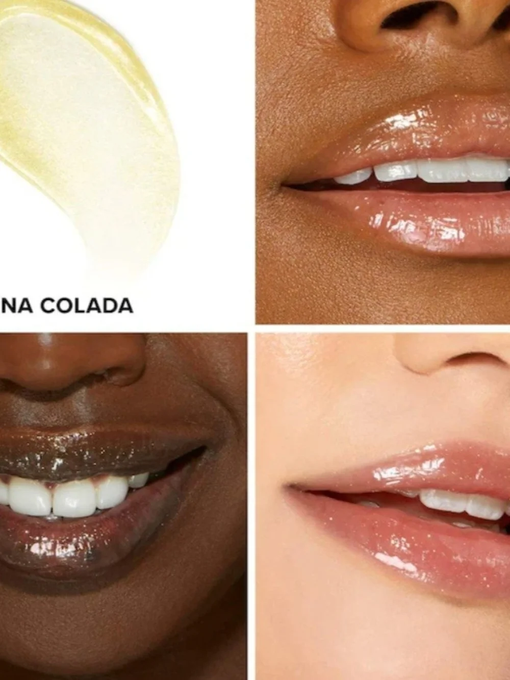 Too Faced Kissing Jelly Gloss - Pina Colada Or Green Apple